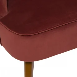 Fotel Naova Velvet Terracotta * Atmosphera Online