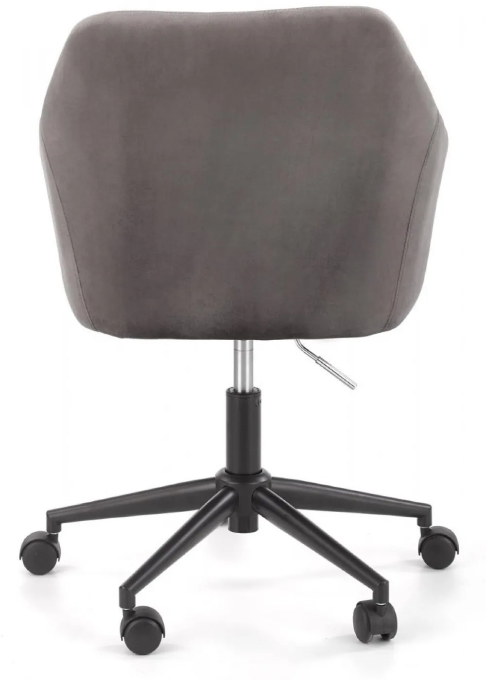 Fotel obrotowy Fresco Velvet popielaty * Halmar