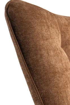 Fotel z podnóżkiem Grella Brown * HowHomely New