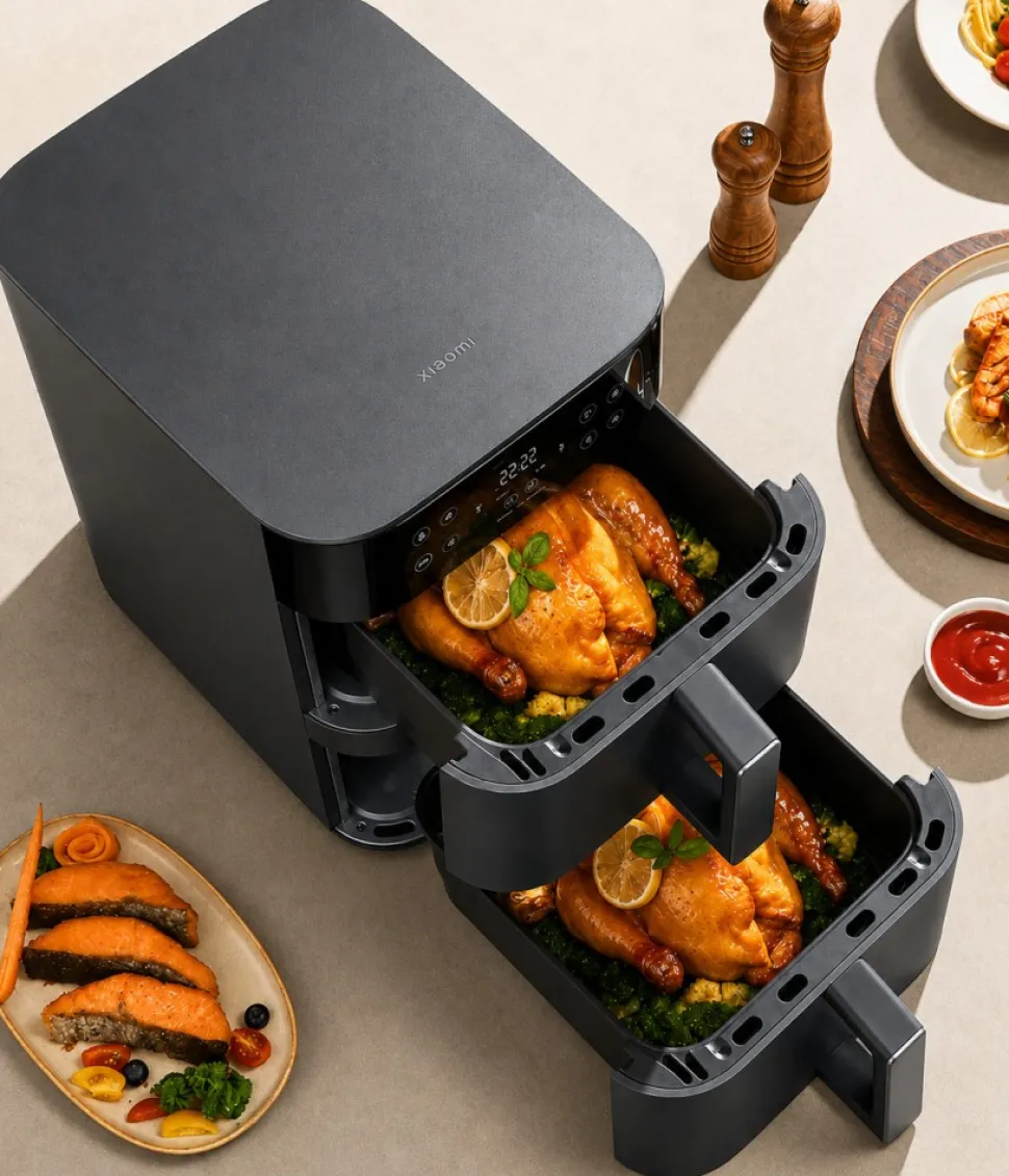 Frytkownica beztłuszczowa XIAOMI Smart Double Stack Air Fryer BHR0883EU