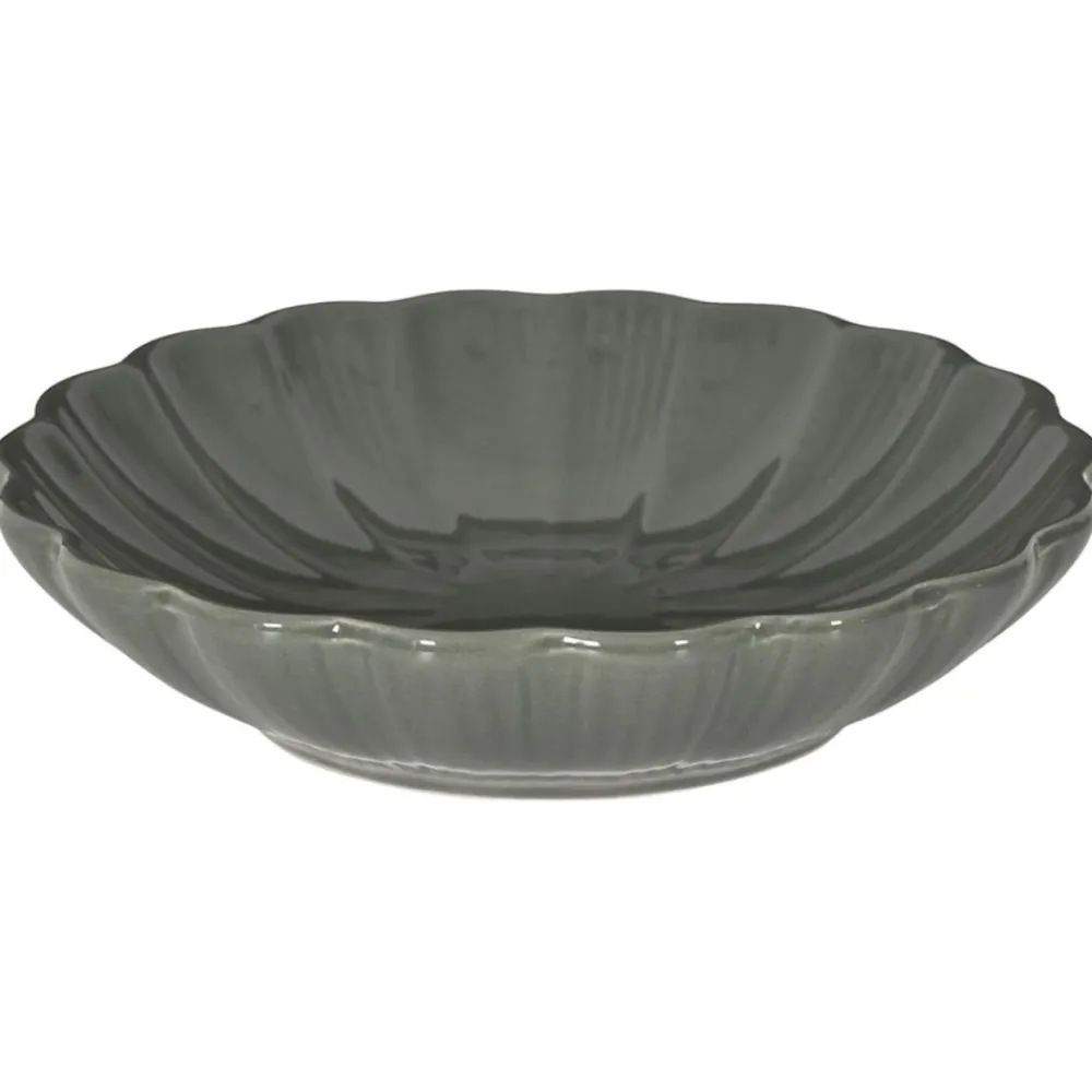 Głęboki talerz obiadowy 20 cm Eden szary * HowHomely Clearance