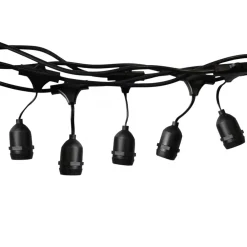 Girlanda ogrodowa 15m czarna E27 * Eko-light New