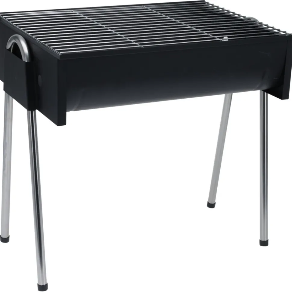 Grill węglowy turystyczny 48x33x46 cm