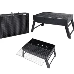 Grill węglowy turystyczny składany 43x29cm * Progarden Best
