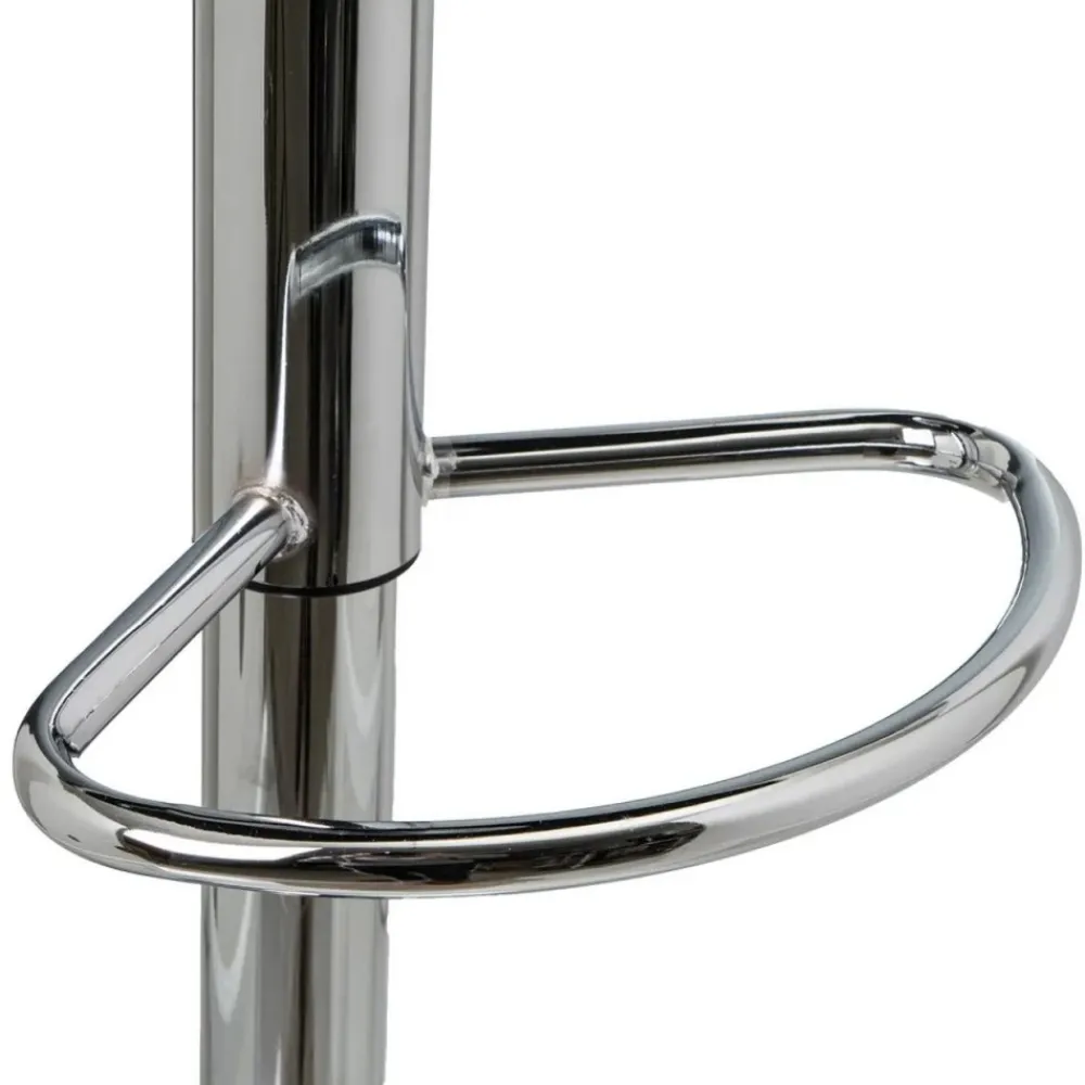 Hoker biały skórzano-metalowy 113 cm * HowHomely Discount