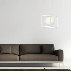 Industrialna lampa SPAZIO 1 WHITE