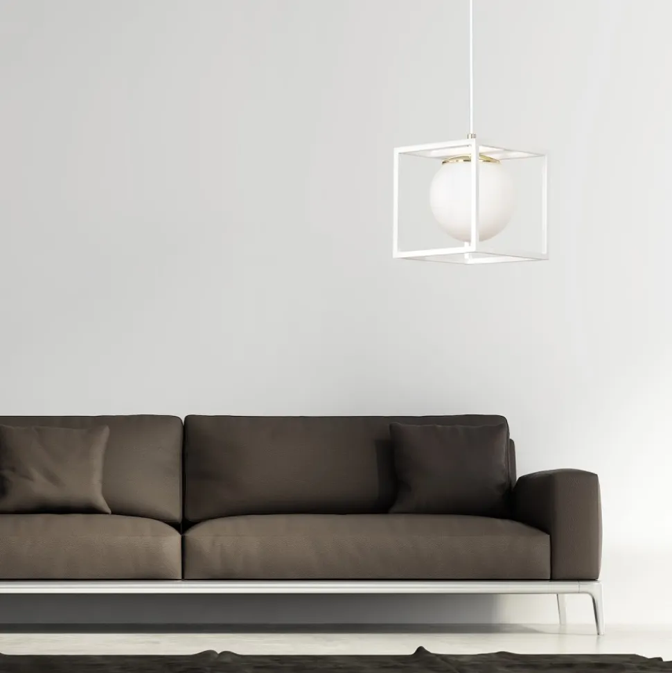 Industrialna lampa SPAZIO 1 WHITE