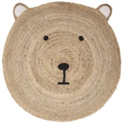 Jutowy dywan dla dzieci Bear 100 cm * Atmosphera