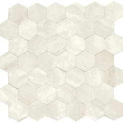 Kafelek samoprzylepny trawertyn mini plaster miodu 31,2x31,5 cm