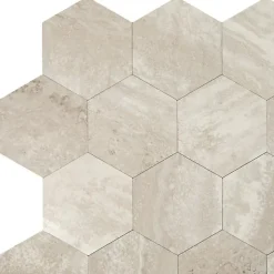 Kafelek samoprzylepny trawertyn plaster miodu 33x27,5 cm