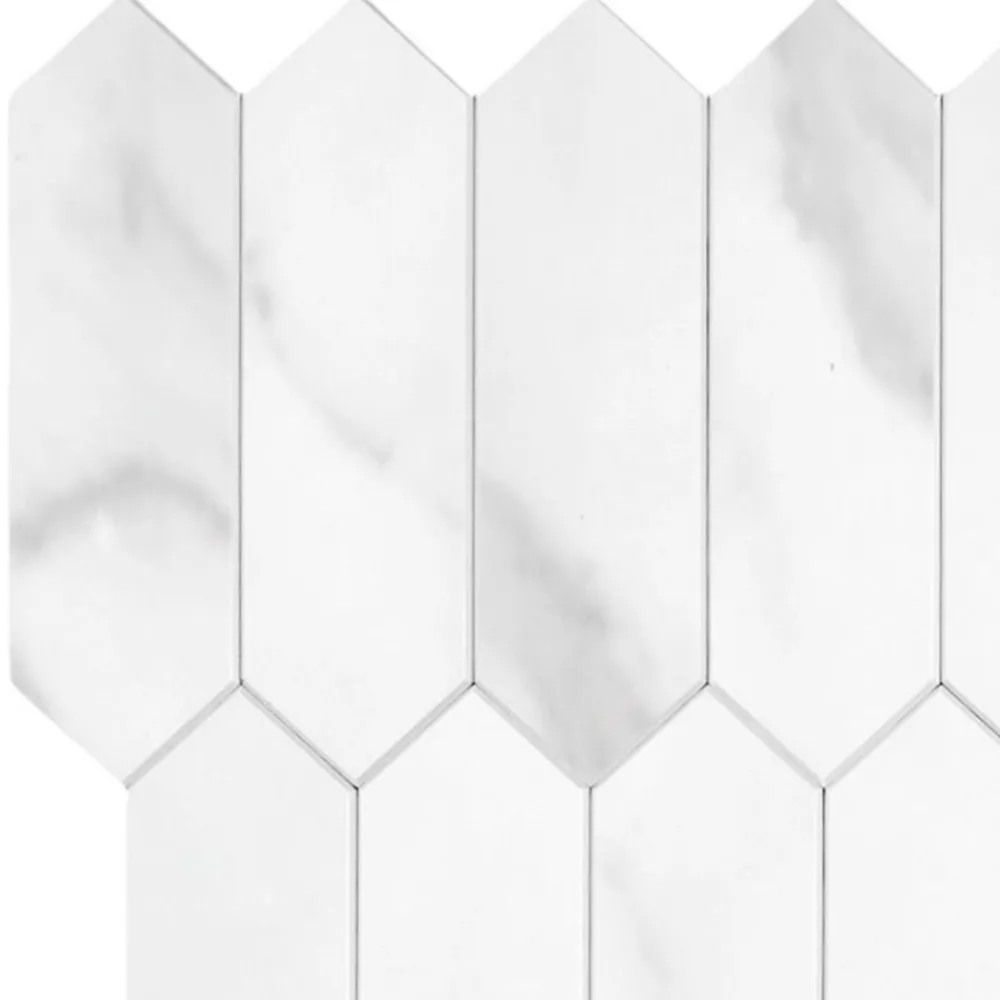 Kafelek samoprzylepny diament marmur 32,5x32,5 cm * HowHomely Outlet