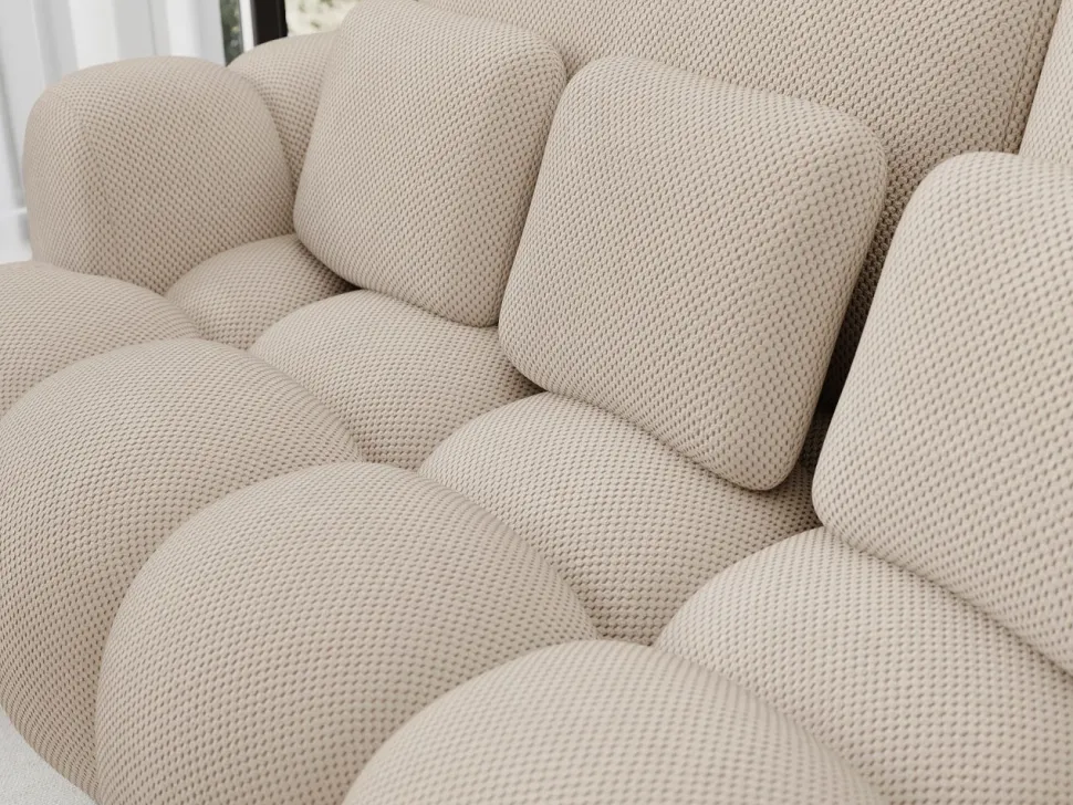 Kanapa rozkładana Cotonn Calmora 18 jasnobeżowa