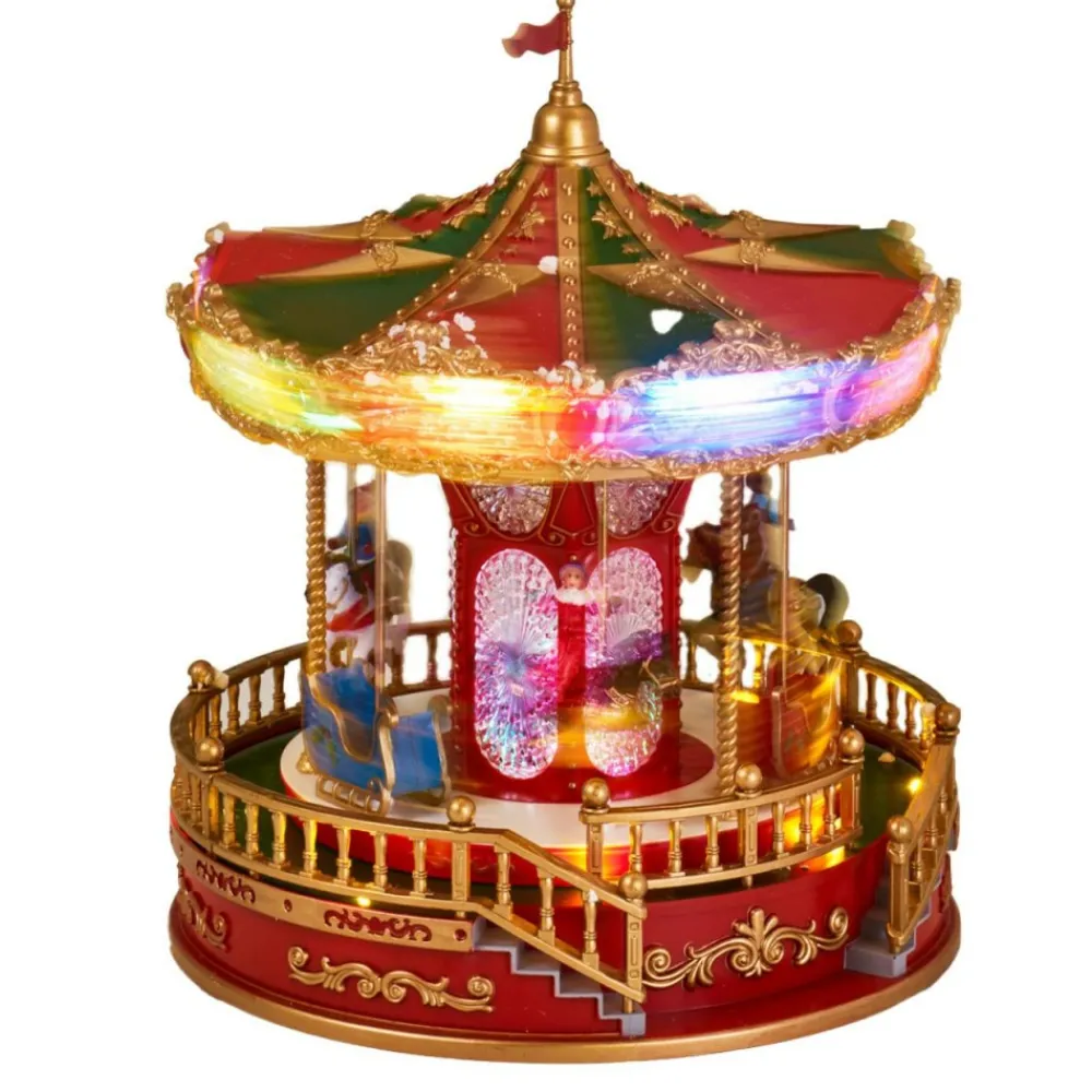 Karuzela świąteczna LED h28 cm * H&S Decoration