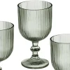 Kieliszek 370 ml prążkowany zielony