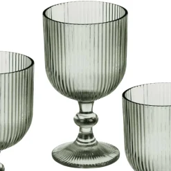 Kieliszek 370 ml prążkowany zielony