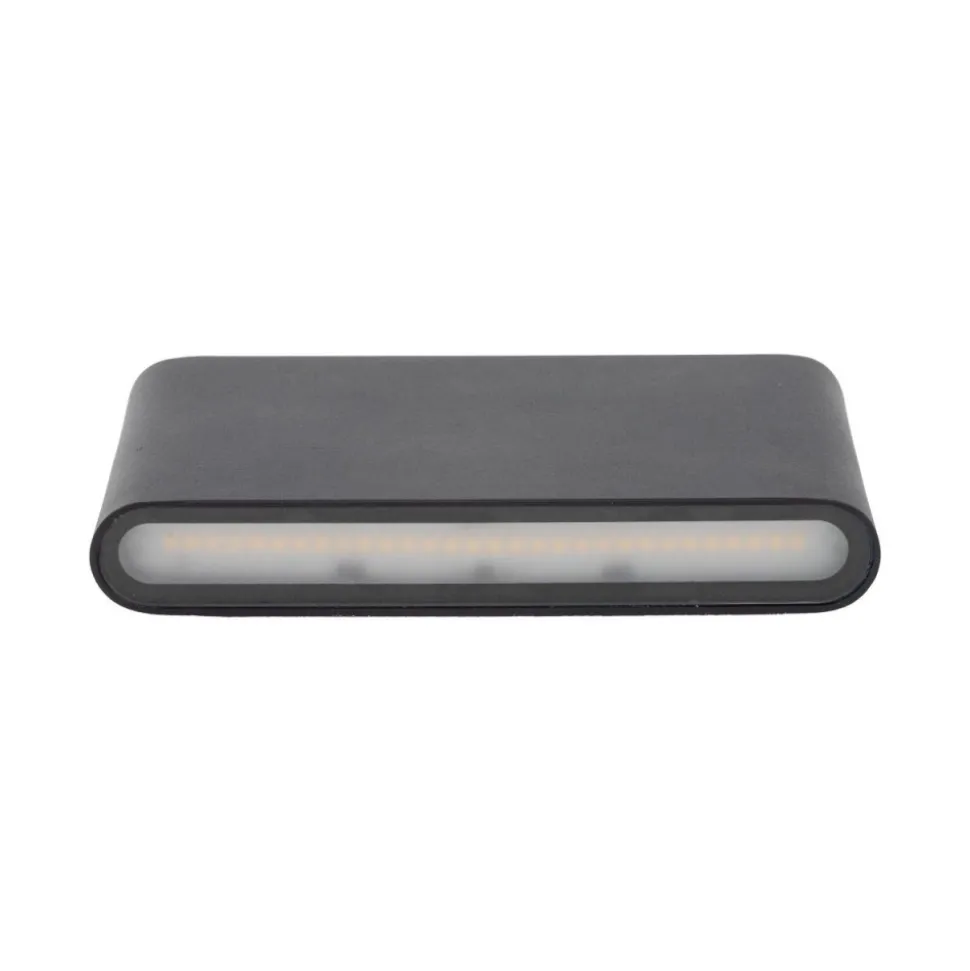 Kinkiet ARWENA M czarny 2xLED IP 54