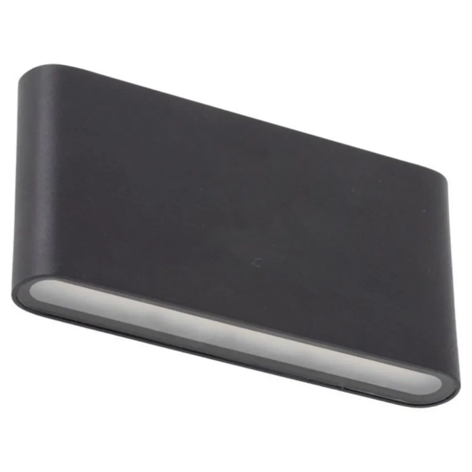 Kinkiet ARWENA M czarny 2xLED IP 54