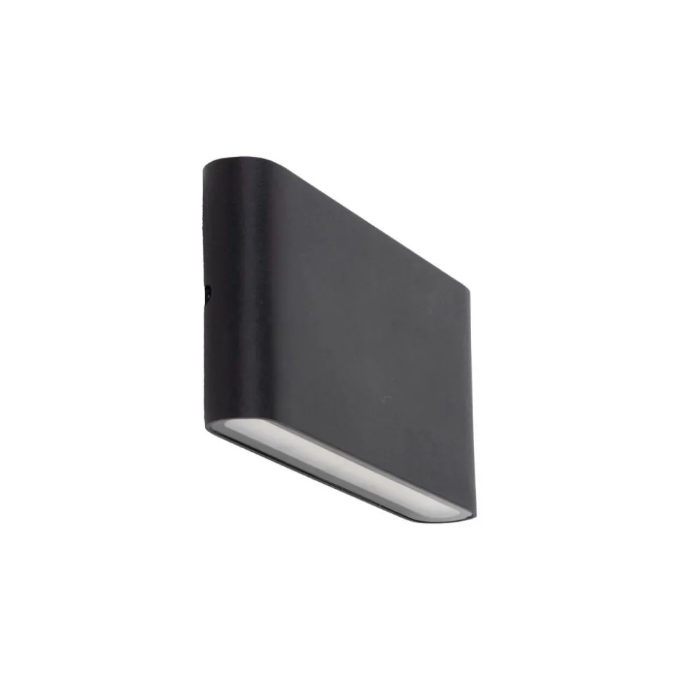 Kinkiet ARWENA M czarny 2xLED IP 54