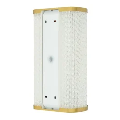 Kinkiet Łazienkowy PALMAS Złoty 15W LED 4000K IP44