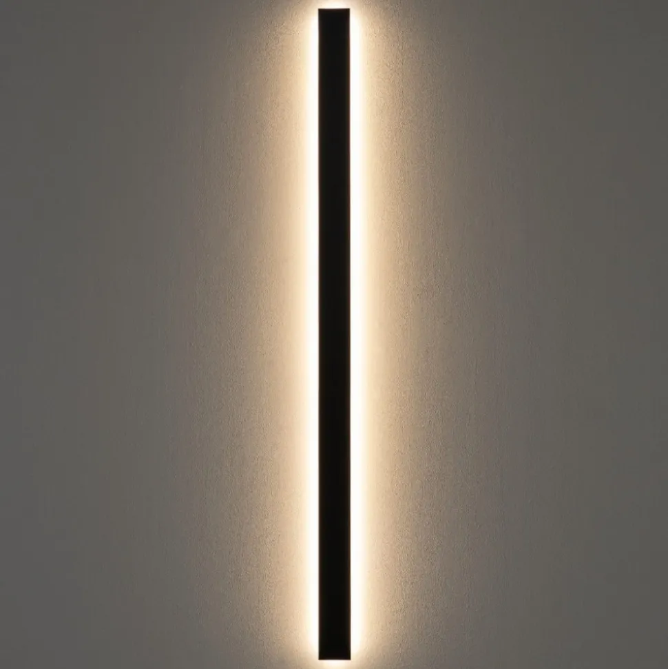 Kinkiet COMMA LED L czarny 34W 3000K