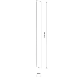 Kinkiet COMMA LED M biały 25W 3000K