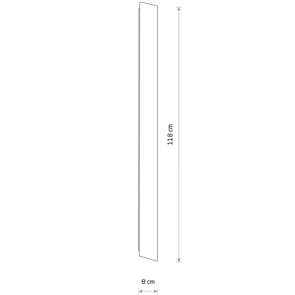 Kinkiet COMMA LED M biały 25W 3000K