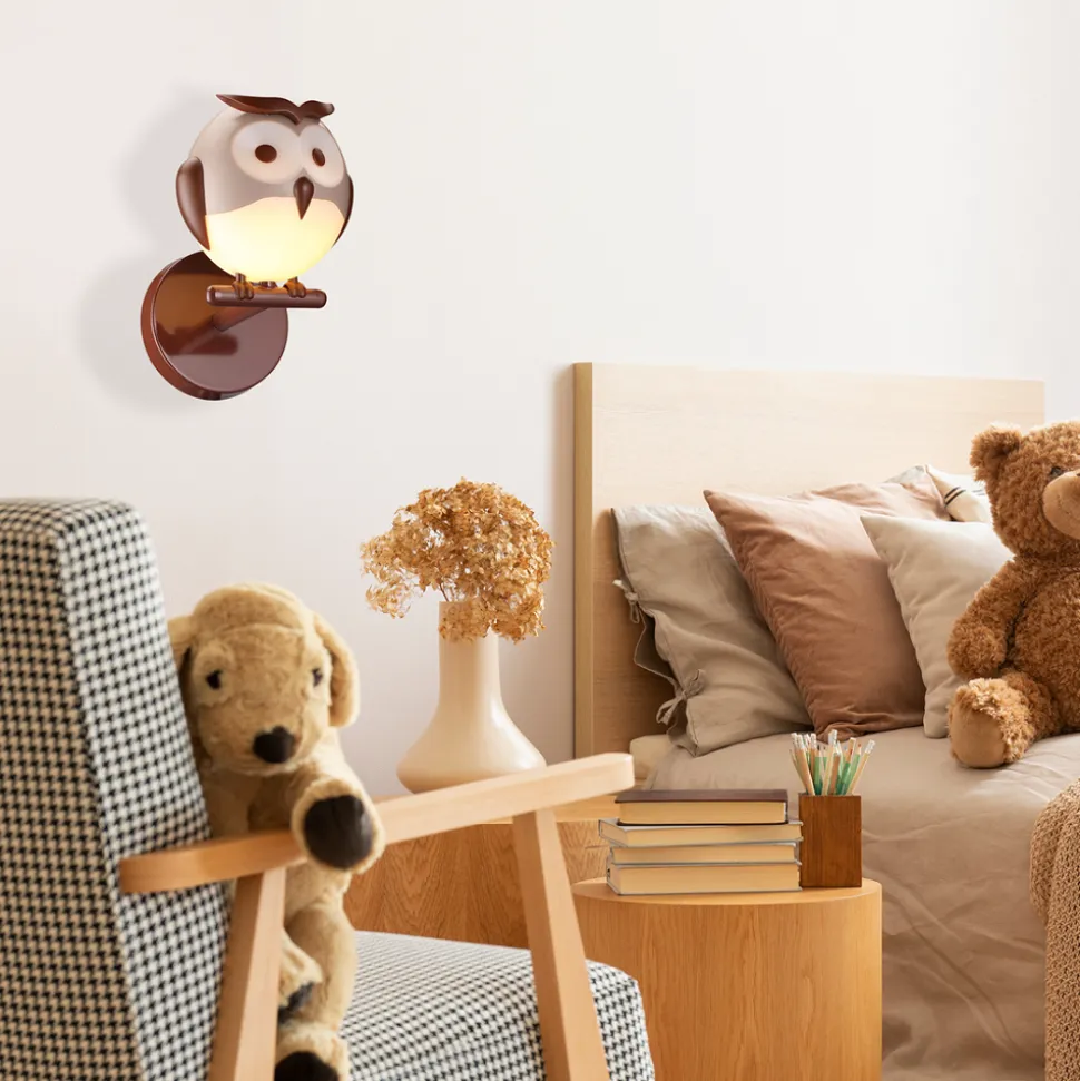 Kinkiet dziecięcy OWL Led