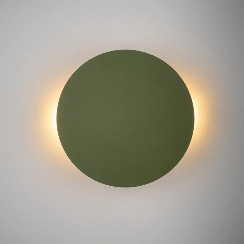 Kinkiet LUNA zielony 2xG9