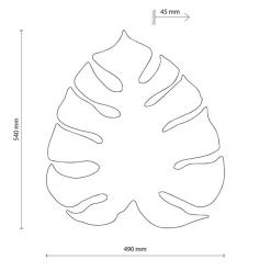 Kinkiet MONSTERA XL sabia beżowy 4xG9