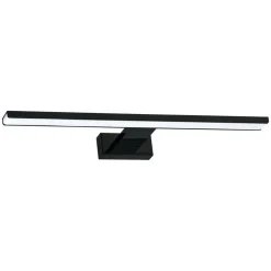 Kinkiet nad lustro SHINE czarny 60 LED