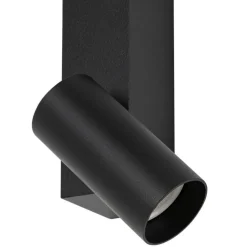 Kinkiet regulowany z włącznikiem EASY LED RIGHT czarny 1xGU10