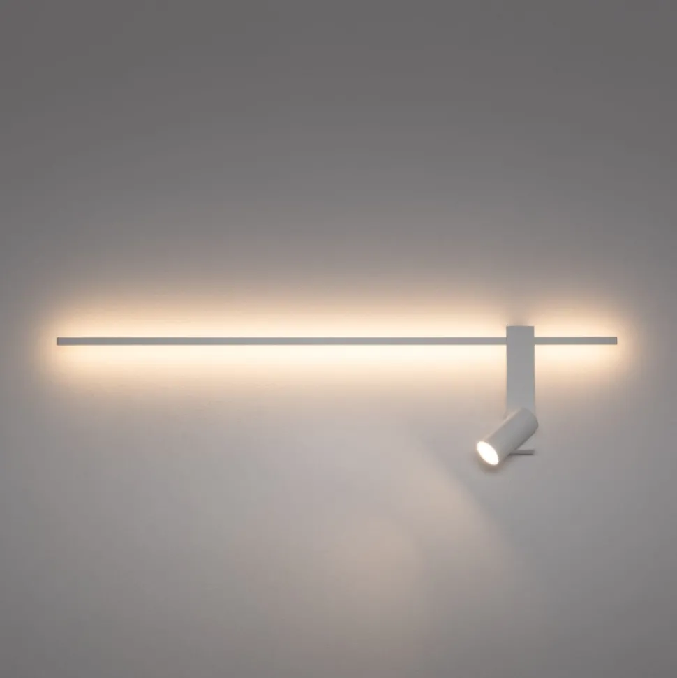 Kinkiet regulowany z włącznikiem EASY LED RIGHT biały 1xGU10