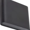 Kinkiet SEMI LED S czarny 2x3W IP54 3000K