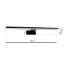 Kinkiet SHINE BLACK 80cm 15W LED