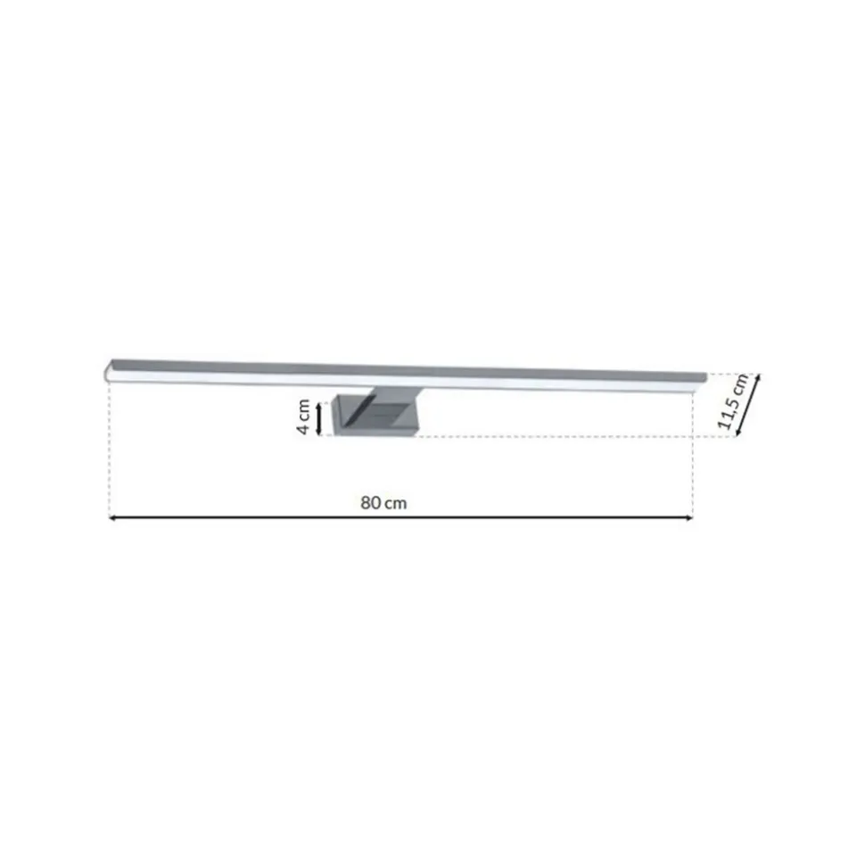 Kinkiet SHINE CHROME 80 cm 15W LED