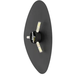 Kinkiet STONE czarny 3xG9
