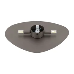 Kinkiet STONE NEW brązowy 2xG9