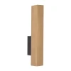 Kinkiet TEO Brązowy Drewno 36W LED