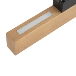 Kinkiet TEO Brązowy Drewno 36W LED