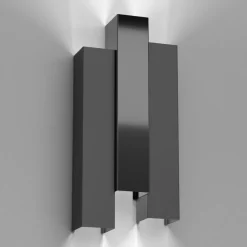 Kinkiet WALL Czarny 6xGU10