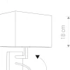 Kinkiet z włącznikiem HOTEL ecru flex