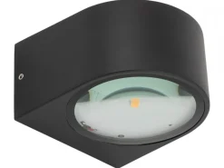 Kinkiet zewnętrzny NEL LED czarny 5W IP54 3000K