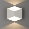 Kinkiet Zewnętrzny TRIANGLES Biały 5W LED 3000K IP54