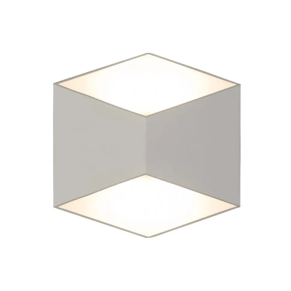 Kinkiet Zewnętrzny TRIANGLES Biały 5W LED 3000K IP54