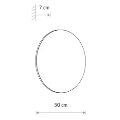 Kinkiet ARIA LED XL beżowy 15W 3000K * Nowodvorski Clearance