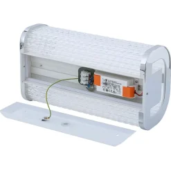 Kinkiet Łazienkowy PALMAS Srebrny 15W LED 4000K IP44 * Nowodvorski Online
