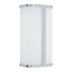 Kinkiet Łazienkowy PALMAS Srebrny 15W LED 4000K IP44 * Nowodvorski Online