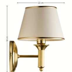 Kinkiet CLASSIC misiądz satynowany 1xE27 * Jupiter Hot