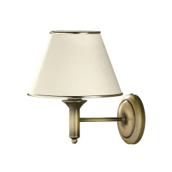 Kinkiet CLASSIC Patyna Ecru Abażur 1xE27 * Jupiter Outlet