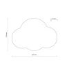 Kinkiet CLOUD Biały 2xG9 * TK Lighting Discount